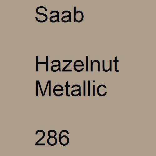 Saab, Hazelnut Metallic, 286.